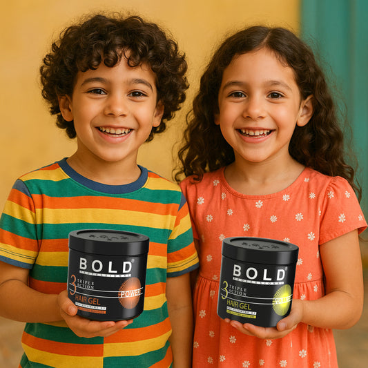 Caring for Curls: Why Bold Hair Gel is Perfect for Kids with Curly Hair