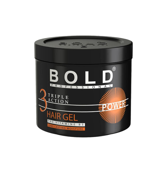 Bold Hair Gel Power |for Sleek, Wavy, or Curly Styles
